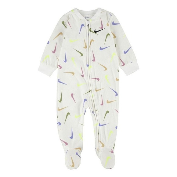Nike Other - Nike Multi-Color Swoosh Baby Unisex Pajamas - 6 months NWT
